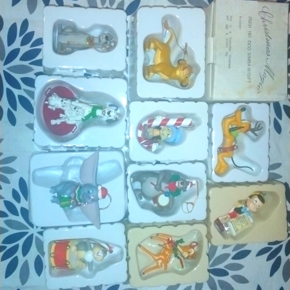 Disney Christmas ornaments